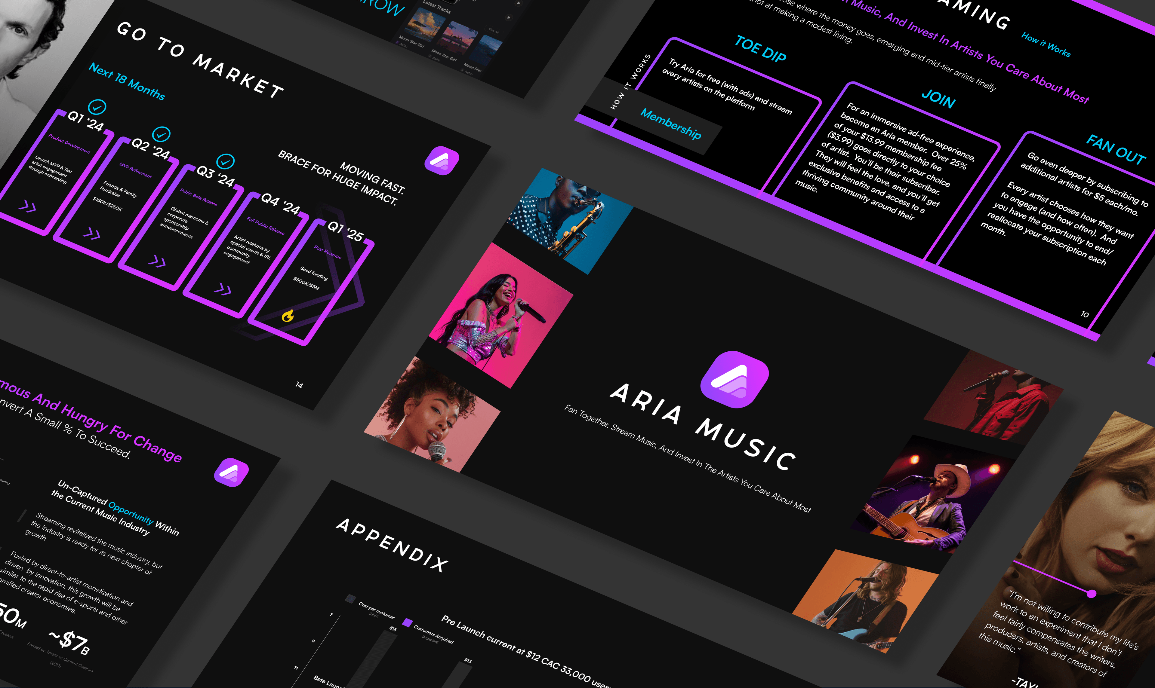 Aria deck